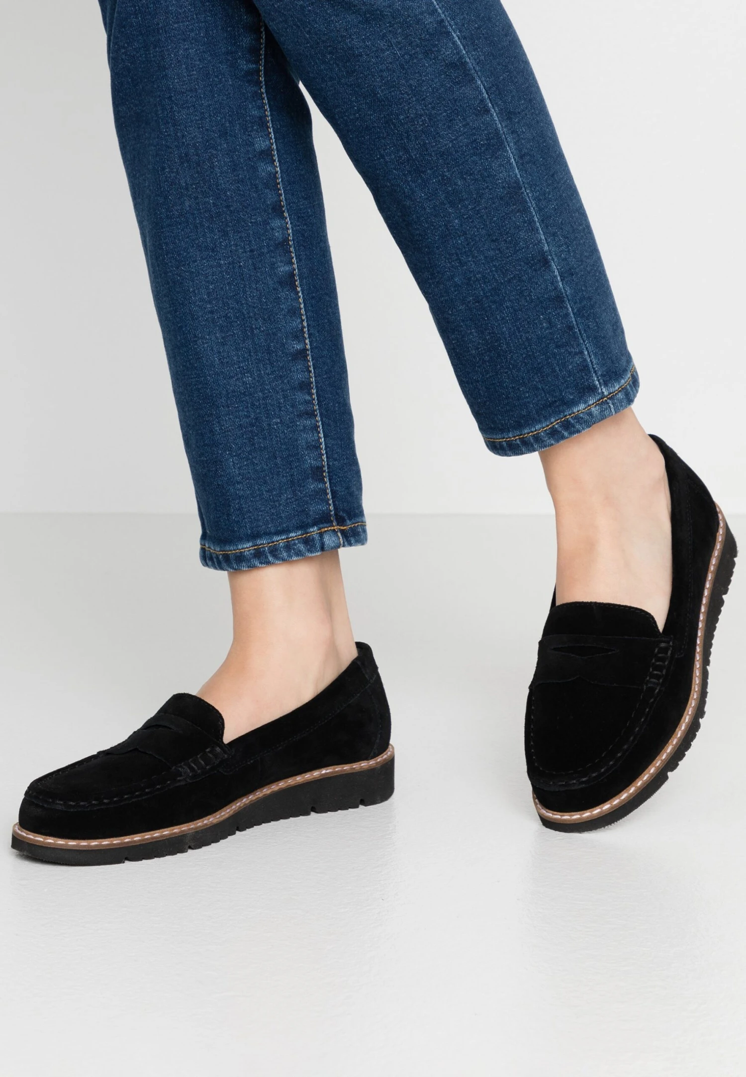 Anna Field Comfort Leather - Mocassins - Black 1 Anna Field Comfort Leather - Mocassins - Black