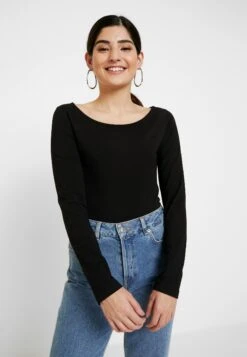 2Pack - T-Shirt À Manches Longues - Black/White -Anna Field Promos Boutique 11143436d466448f8a1e0124a20678b6