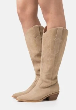 Nouvelles versions 17 Anna Field Leather - Santiags - Beige