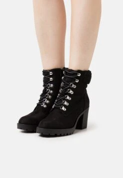 Winter Boot - Bottines À Plateau - Black