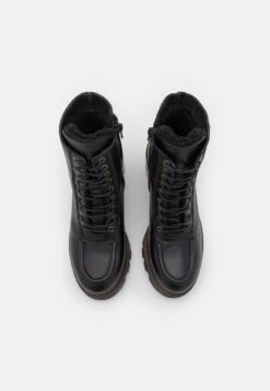 Anna Field Leather Winter Bootie - Bottes De Neige - Black -Anna Field Promos Boutique 1f7766b6380b43249c97d206d76344de