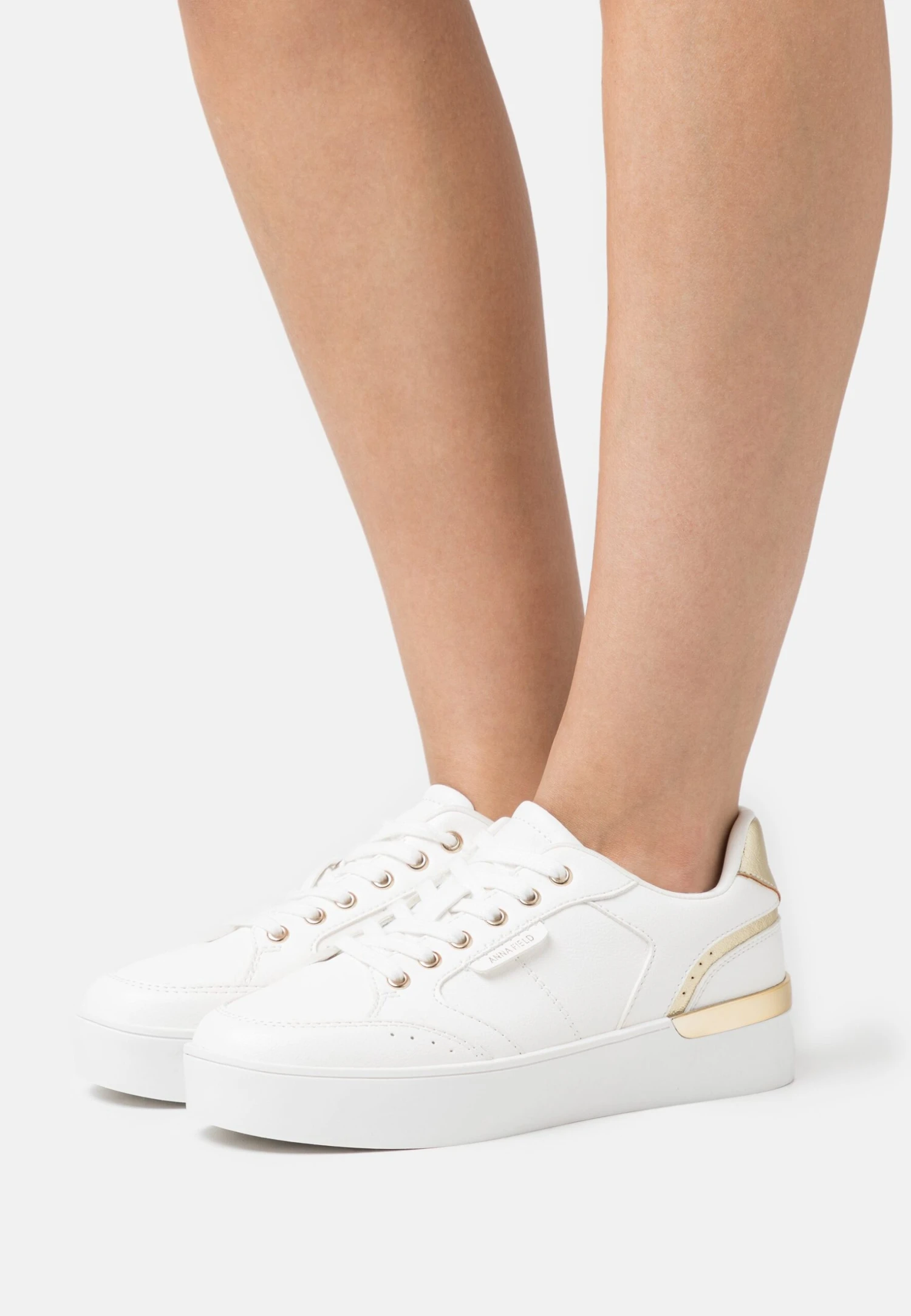 Wide Fit - Baskets Basses - White 1 Wide Fit - Baskets Basses - White