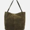 Anna Field Leather - Sac À Main - Khaki