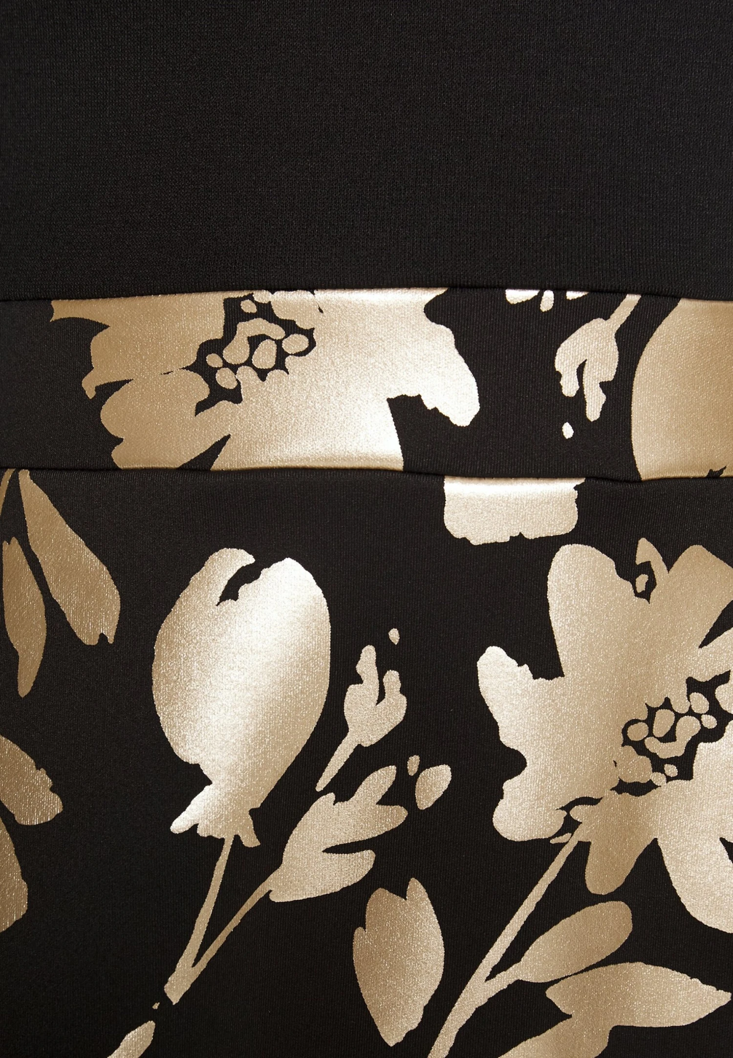 Anna Field Robe En Jersey - Black Gold 8 Anna Field Robe En Jersey - Black Gold – Image 8