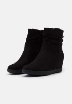 Anna Field Winter Boot - Bottines Compensées - Black -Anna Field Promos Boutique 6ba5240747b84e0984948802e266d88c