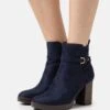 Anna Field Bottines À Plateau - Dark Blue