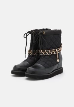 Anna Field Winter Boot - Bottines Compensées - Black -Anna Field Promos Boutique 7ff623f25111497fa44335462263a7df