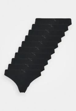 Anna Field 10 Pack - String - Black -Anna Field Promos Boutique 96ae7501f0f24390b5c6c97df1c645df