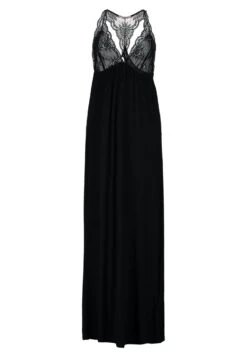 Anna Field Anna Long Viscose Dress - Chemise De Nuit / Nuisette - Black -Anna Field Promos Boutique a29eb6fb26b74df3b7d7c4a763c5ddc9