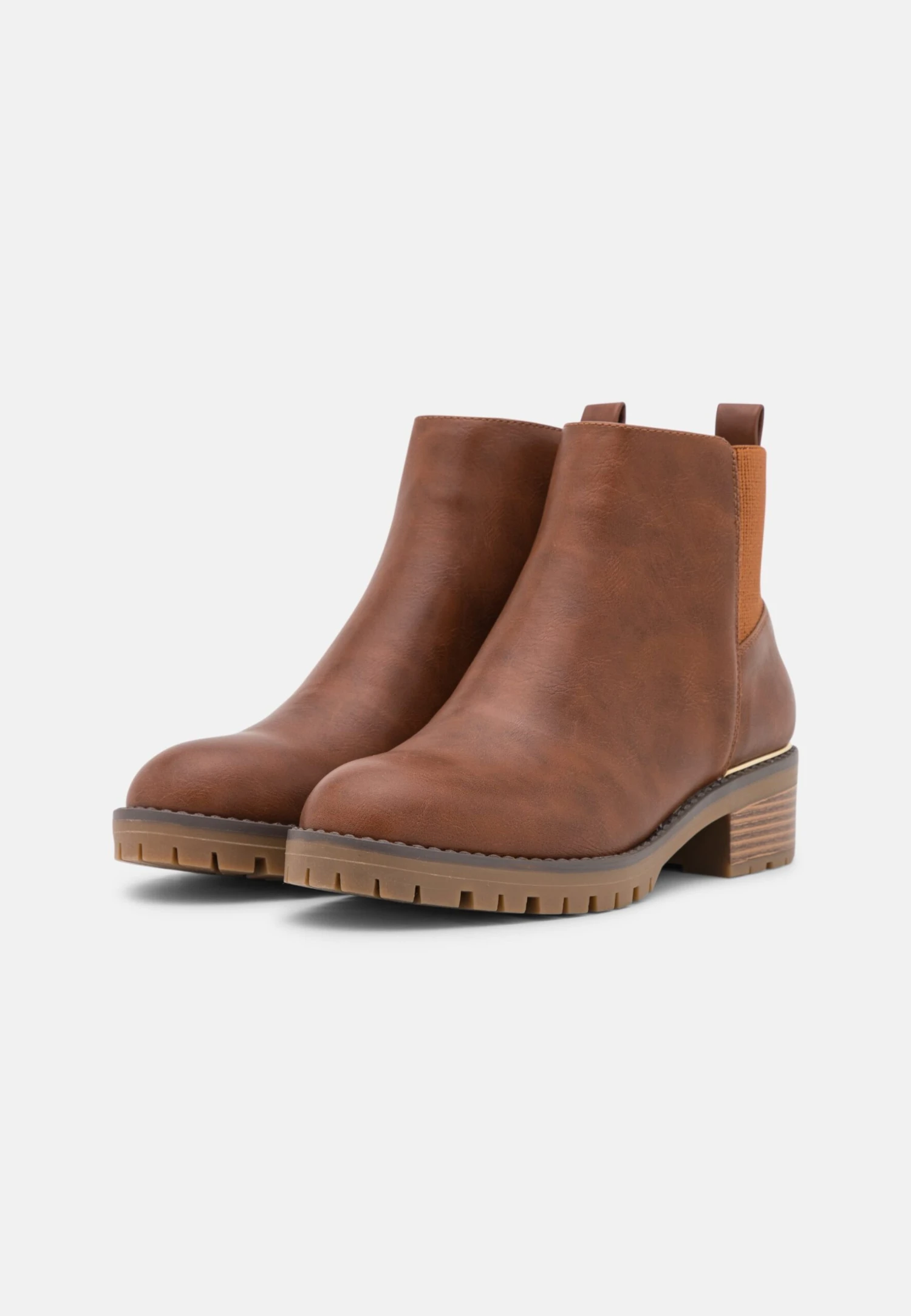 Bottines - Cognac 3 Bottines - Cognac – Image 3