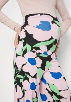 Pantalon Classique - Black/Pink/Green -Anna Field Promos Boutique e2a4617e291d4d07a354654578b860f5